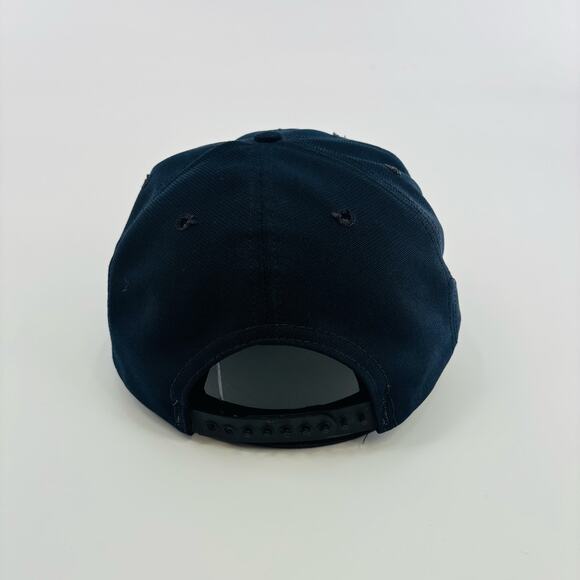 Vintage USS Dwight D Eisenhower Hat Cap Snapback Navy Laurel Leaf 80's USA - Picture 7 of 7